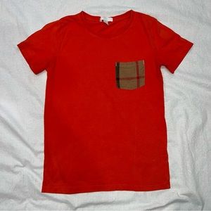 Burberry Children t shirt. Size 12Y. Classic Burberry design in pocket